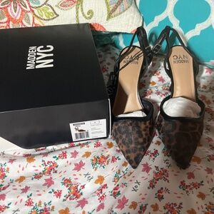 Madden NYC WOMEN SIZE 9 leopard print